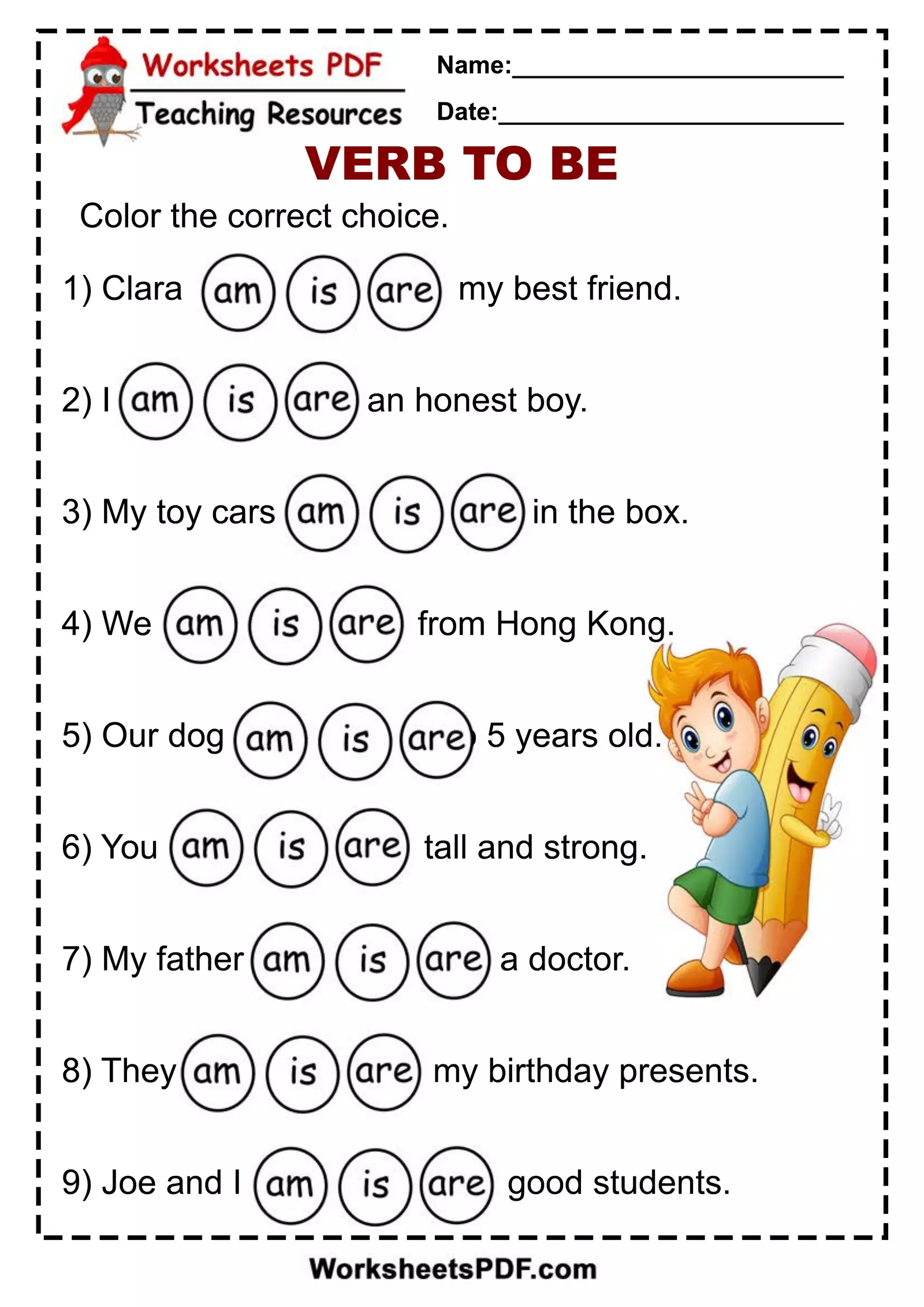 to be form interactive worksheet edform