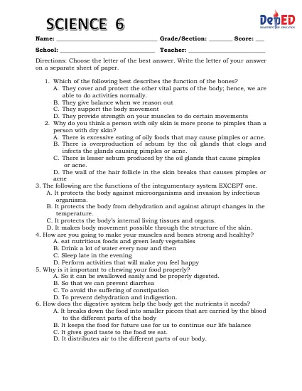 st jude written work 1 science g6 q2 interactive worksheet edform