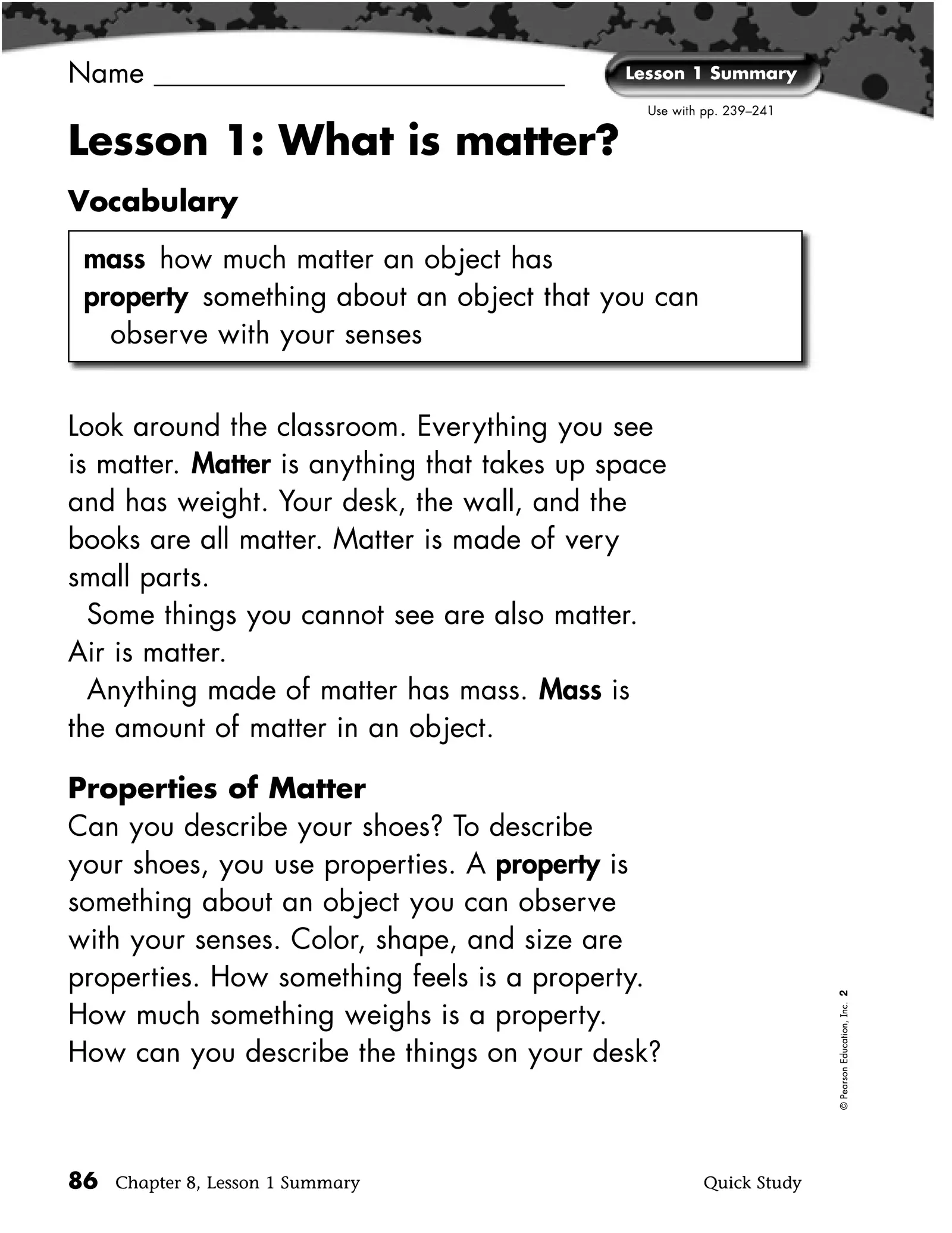 Unit 9 -Science 2 -Study note Interactive Worksheet – Edform