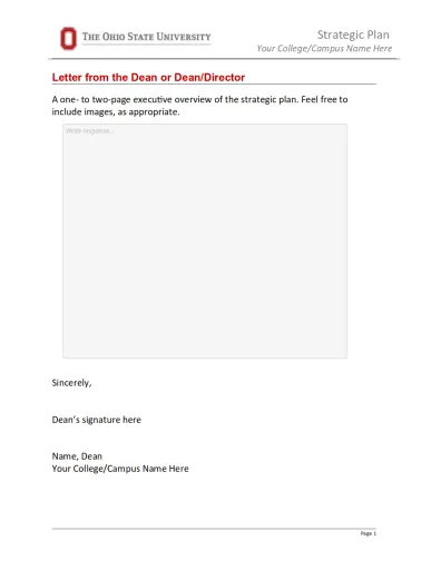 College Campus Strategic Plan Template (3) (1) Interactive Worksheet