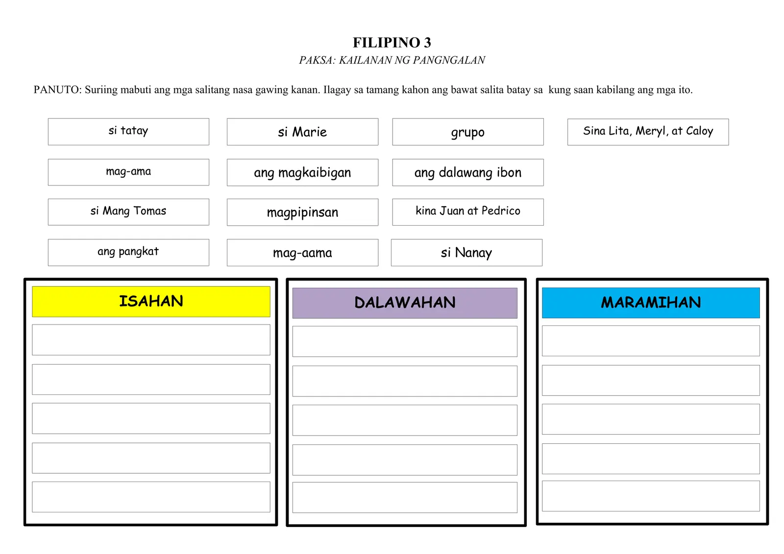 ejercicio-de-kayarian-ng-pangngalan-worksheet-for-grade-1-theme-hill