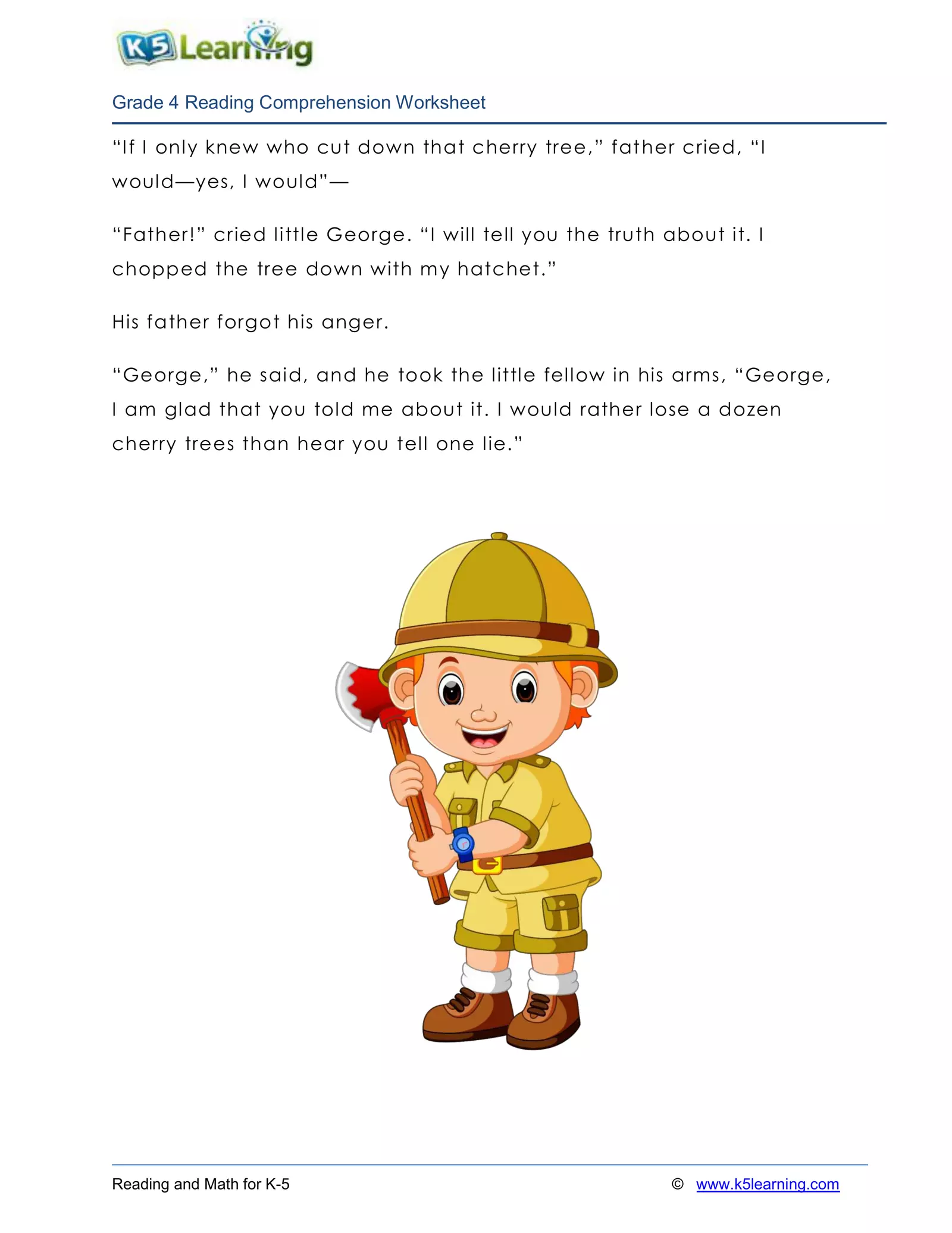 K5 Learning Reading Worksheets Metaphor Worksheets Comparing | Free