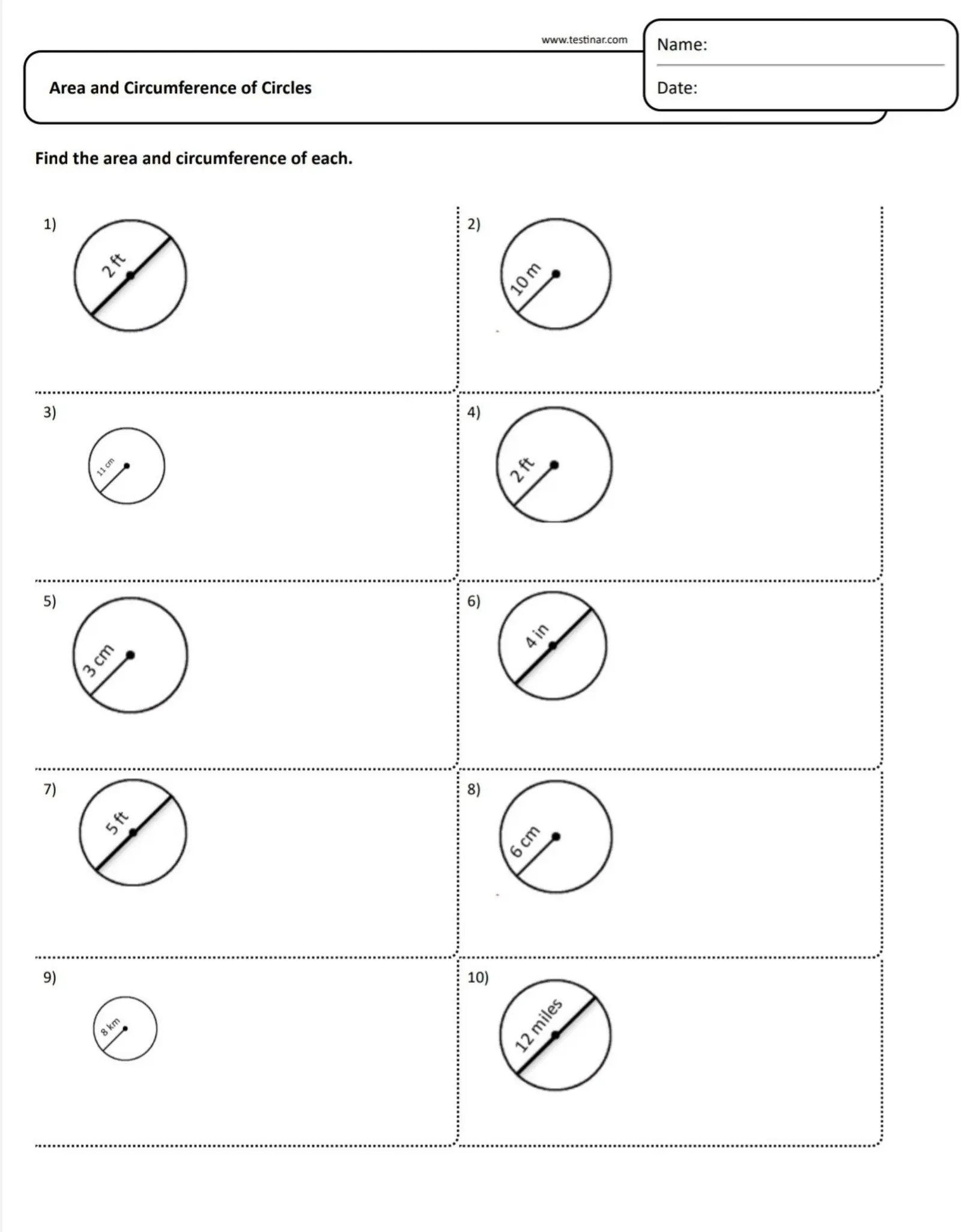 Math Area of Shapes Digital version Interactive Worksheet ...