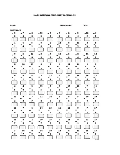 Mathematics worksheets and exercises – Edform
