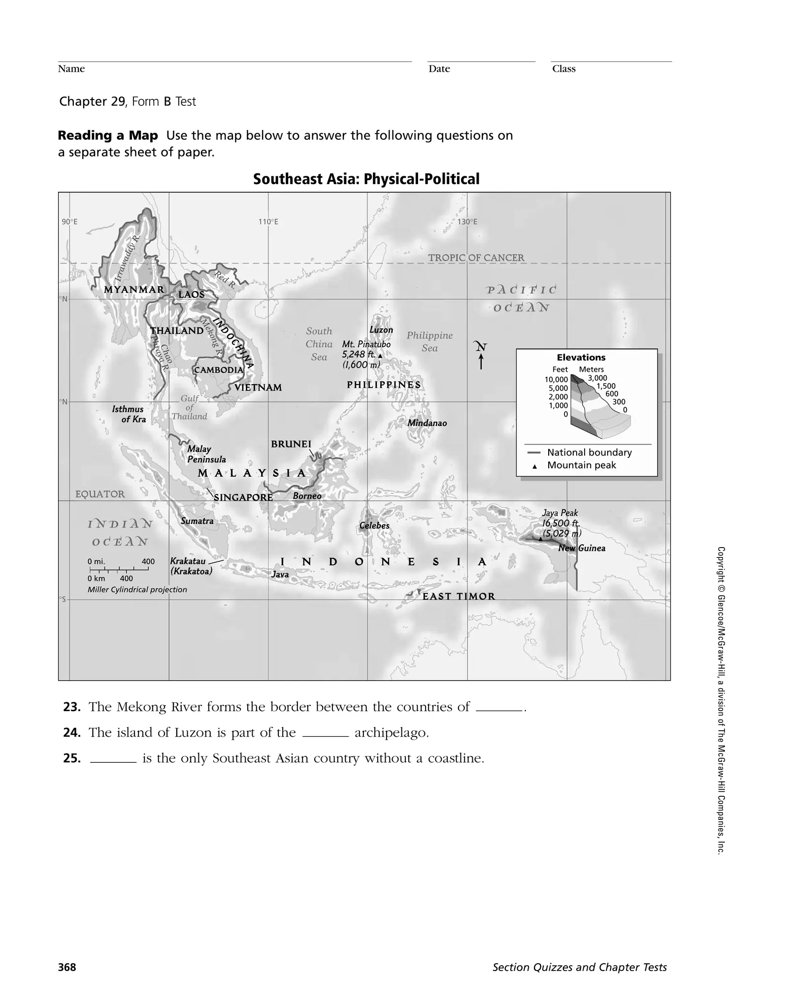 Unit 29 - Geography Study note Interactive Worksheet – Edform