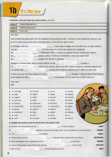 Wb Unit 1 1b A B Interactive Worksheet Edform