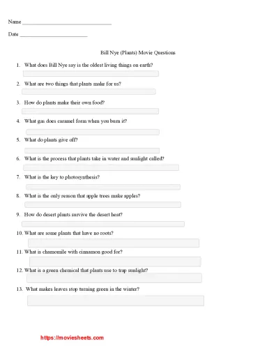 ⭐ 6th Grade Science Interactive Worksheets and Auto-graded ...