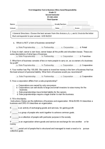 12th Grade Mathematics worksheets – Edform