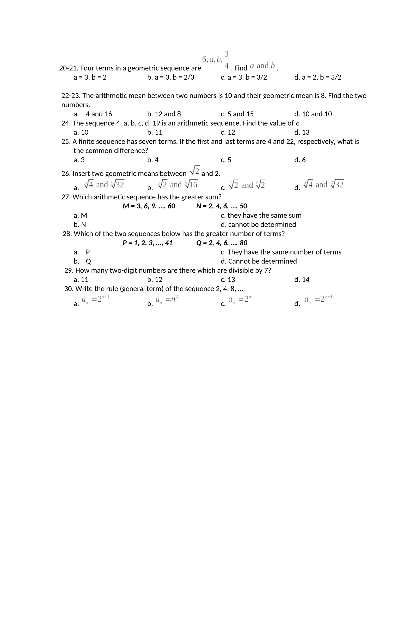 Diagnostic Test1 Interactive Worksheet – Edform