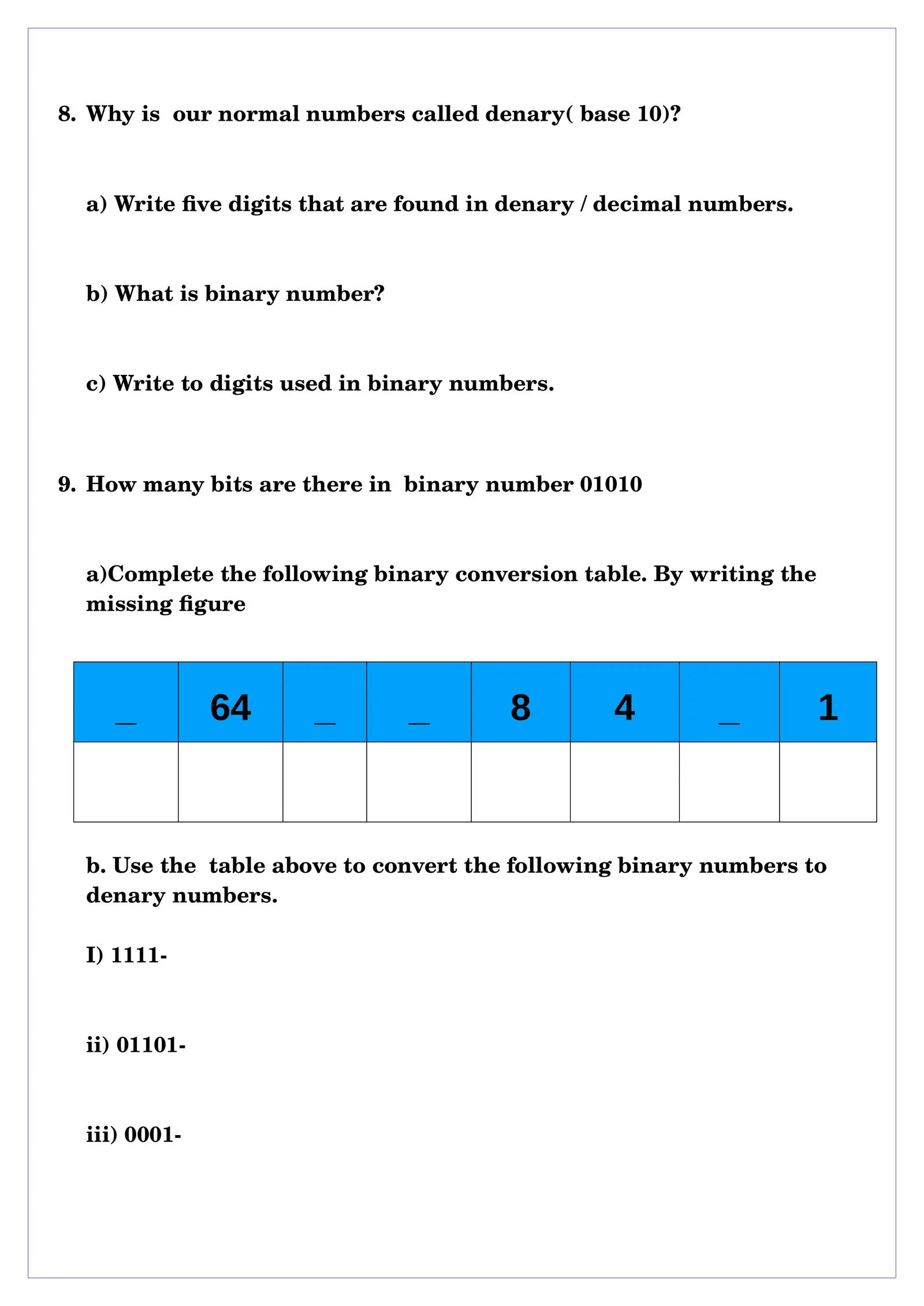 Worksheet Image