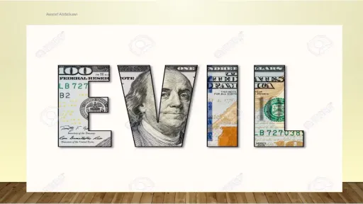 Interactive worksheet Money and evil