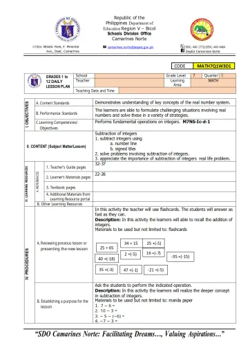 Grade 7 Math Test Interactive Worksheet – Edform