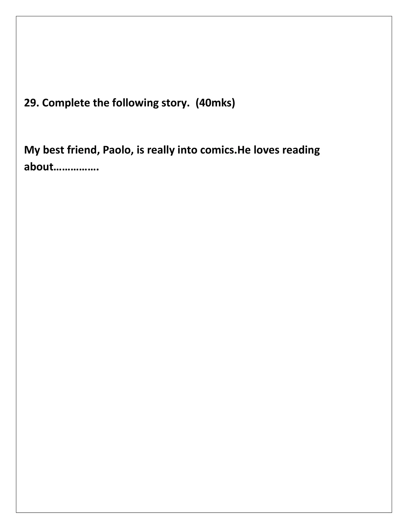 English Year 4 Worksheets Pdf