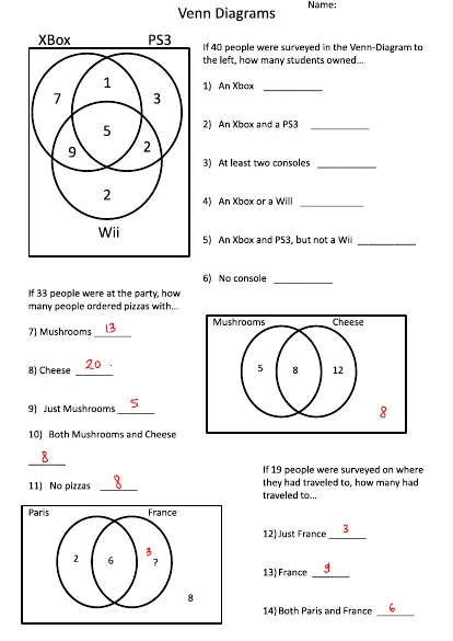 Practice for students Grade 9 - SETS Theory Interactive ...