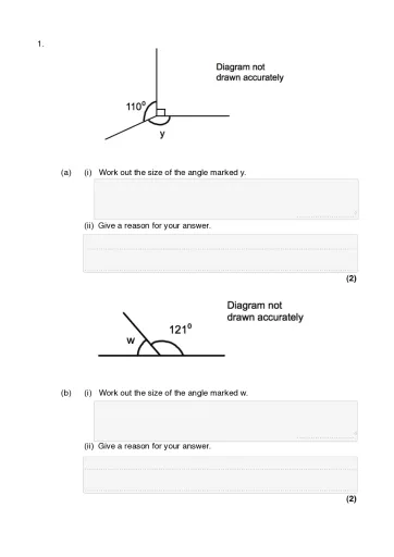 8th Grade Mathematics worksheets – Edform