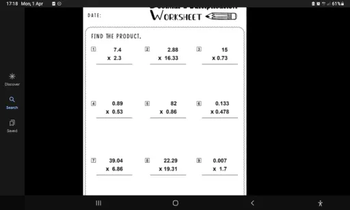 Screenshot 20240401 171832 Google Interactive Worksheet – Edform