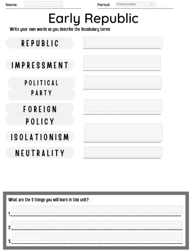 ⭐ 8th Grade History Interactive Worksheets and Auto-graded ...