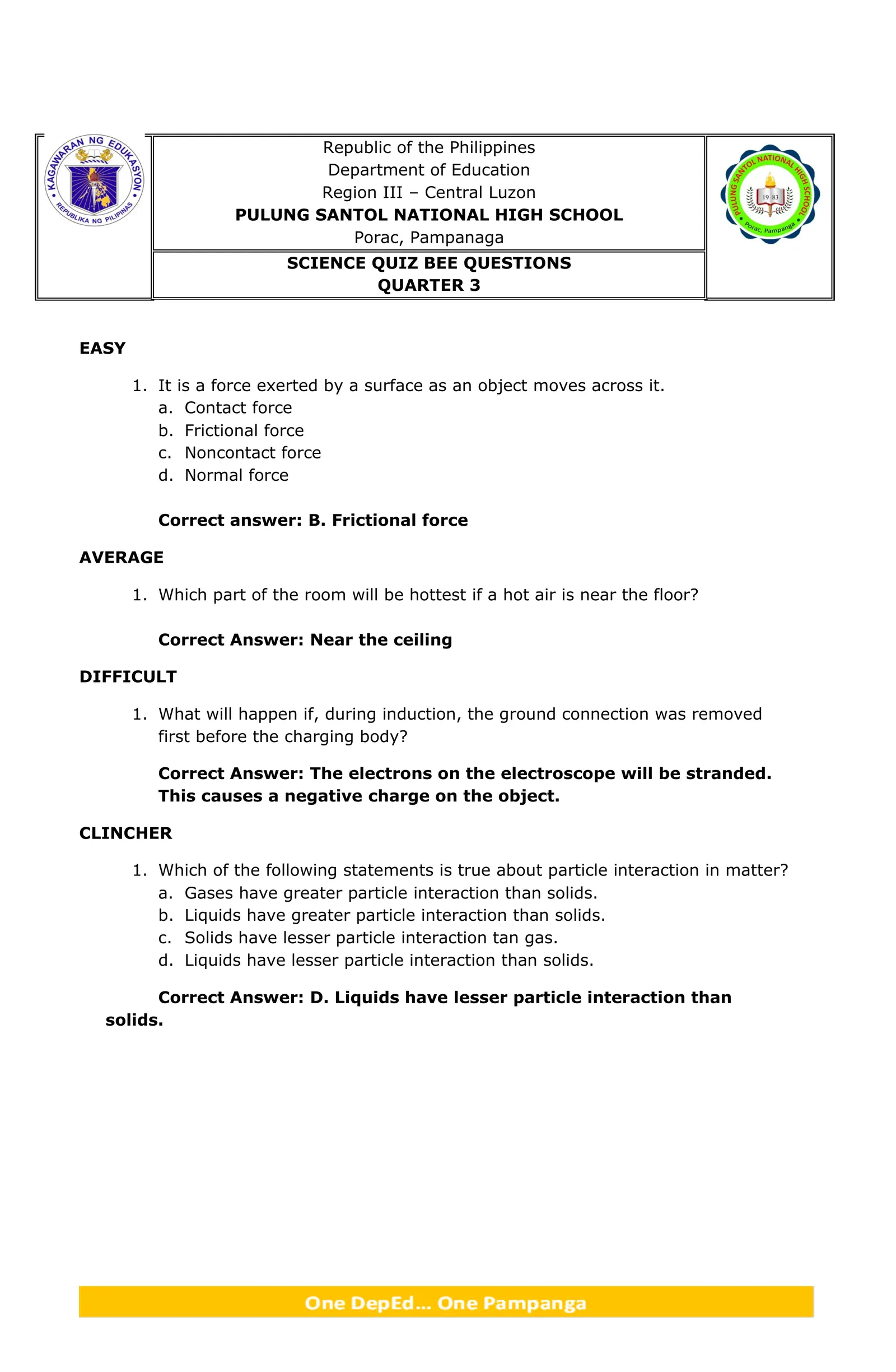 Pulung Santol G7 Interactive Worksheet – Edform