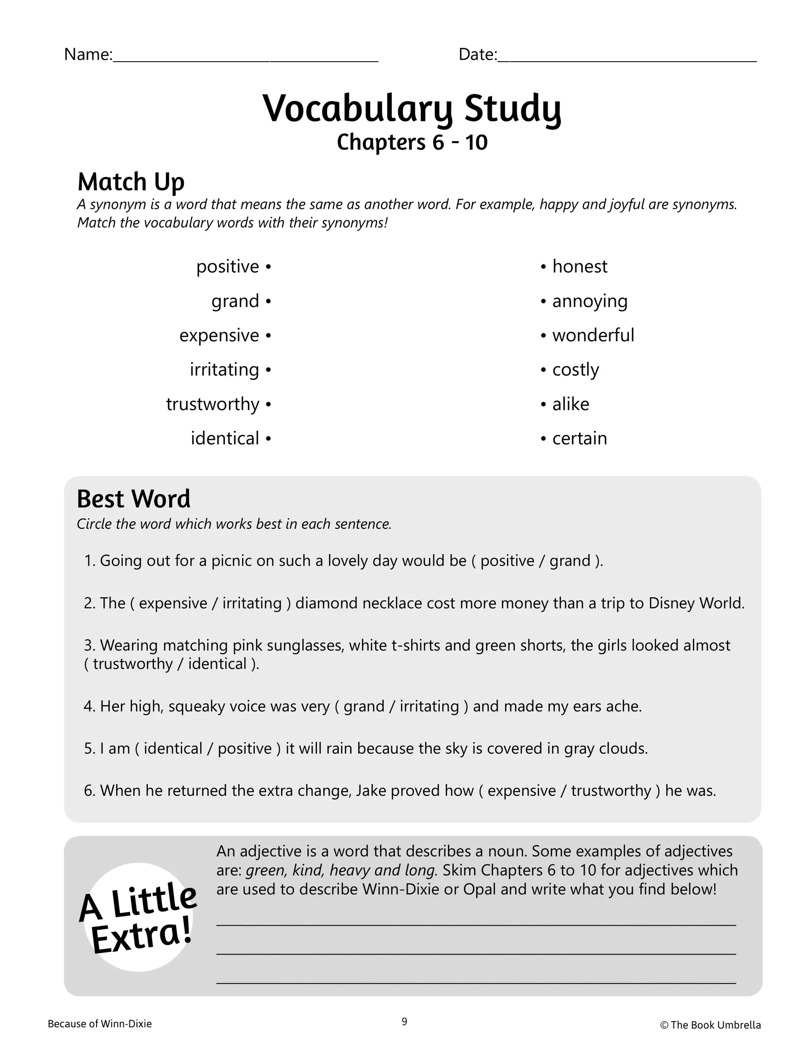 week-28-novel-because-of-winn-dixie-interactive-worksheet-edform