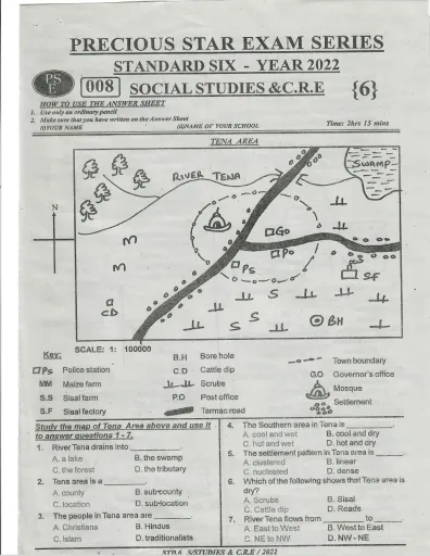 SOCIAL STUDIES & R.E CLASS 6 Interactive Worksheet – Edform