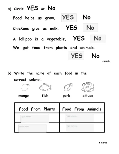 Health Interactive Worksheet – Edform