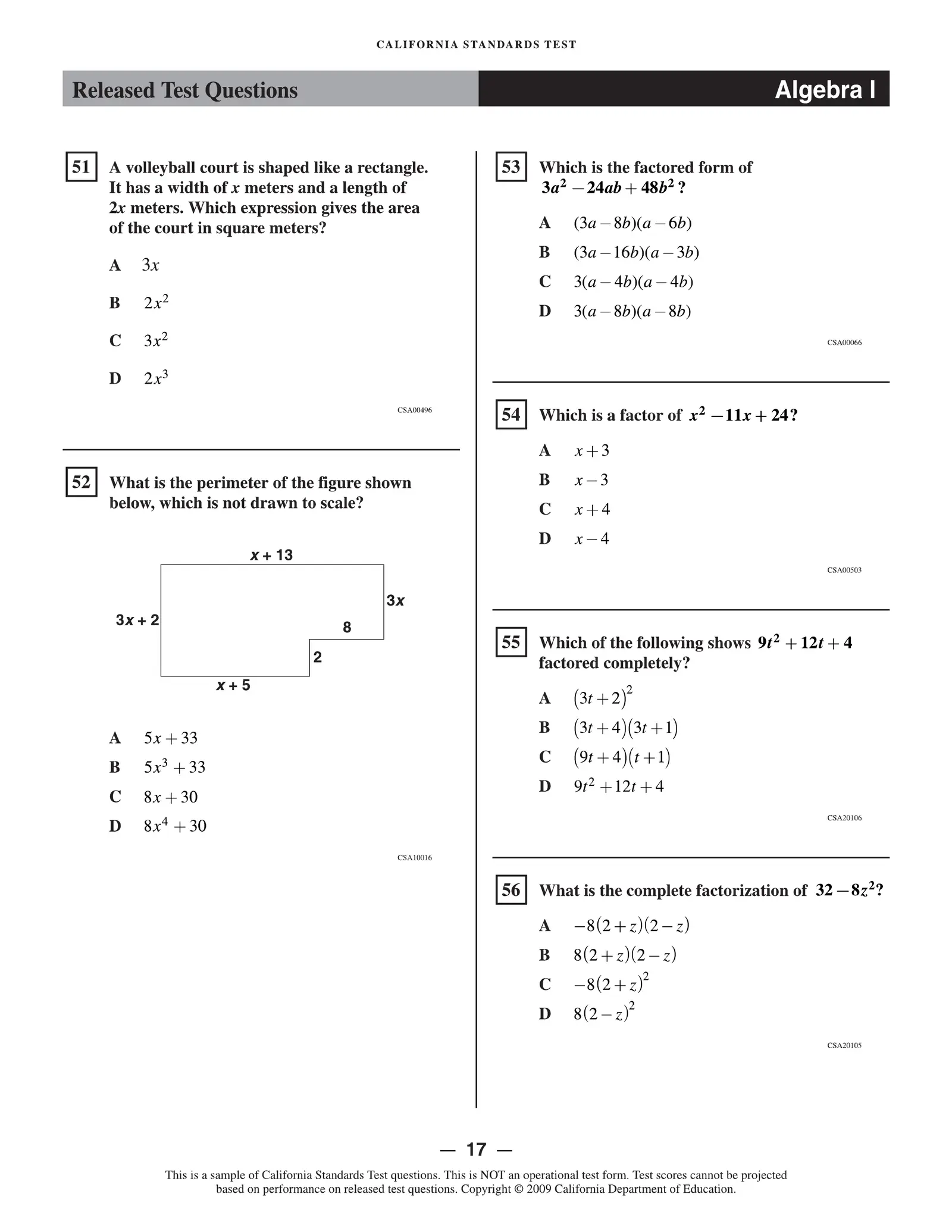 Math Algebra 1 - Final Test Interactive Worksheet – Edform