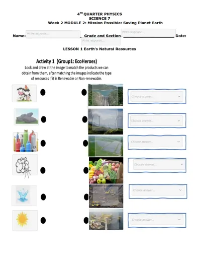 Interactive worksheet 4Q  WEEK 2 MODULE 2 EDFORM