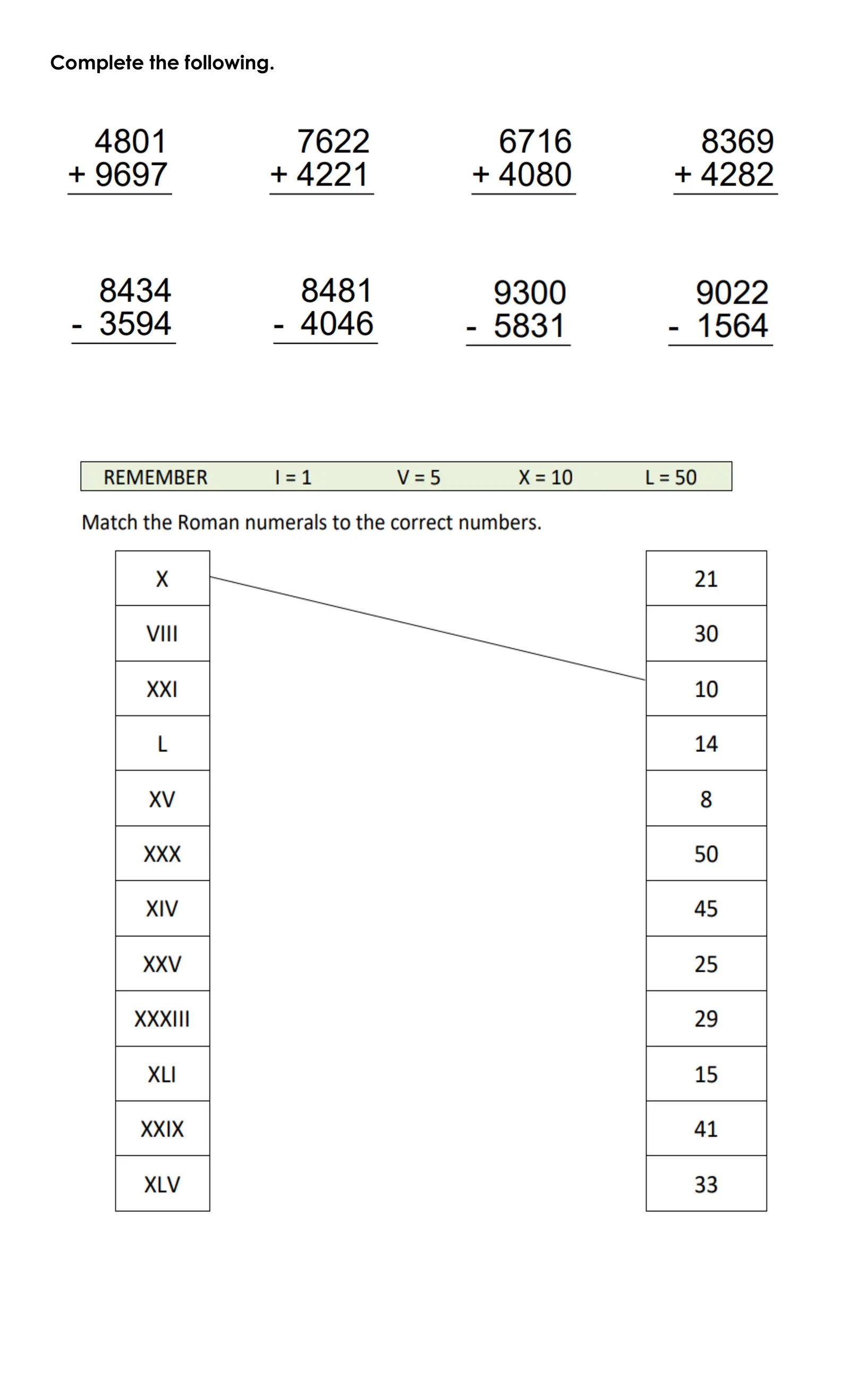 Worksheet Image