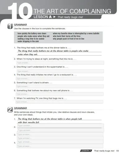 Passages 1 workbook Units 10, 11, and 12 Interactive Worksheet – Edform