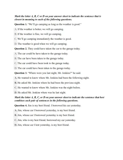 Final Term English 12 1 3 Interactive Worksheet – Edform